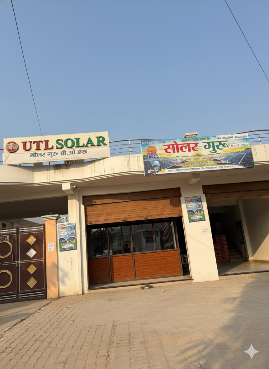 Solar Guru Main Showroom - UTL Solar & Battery Distributor